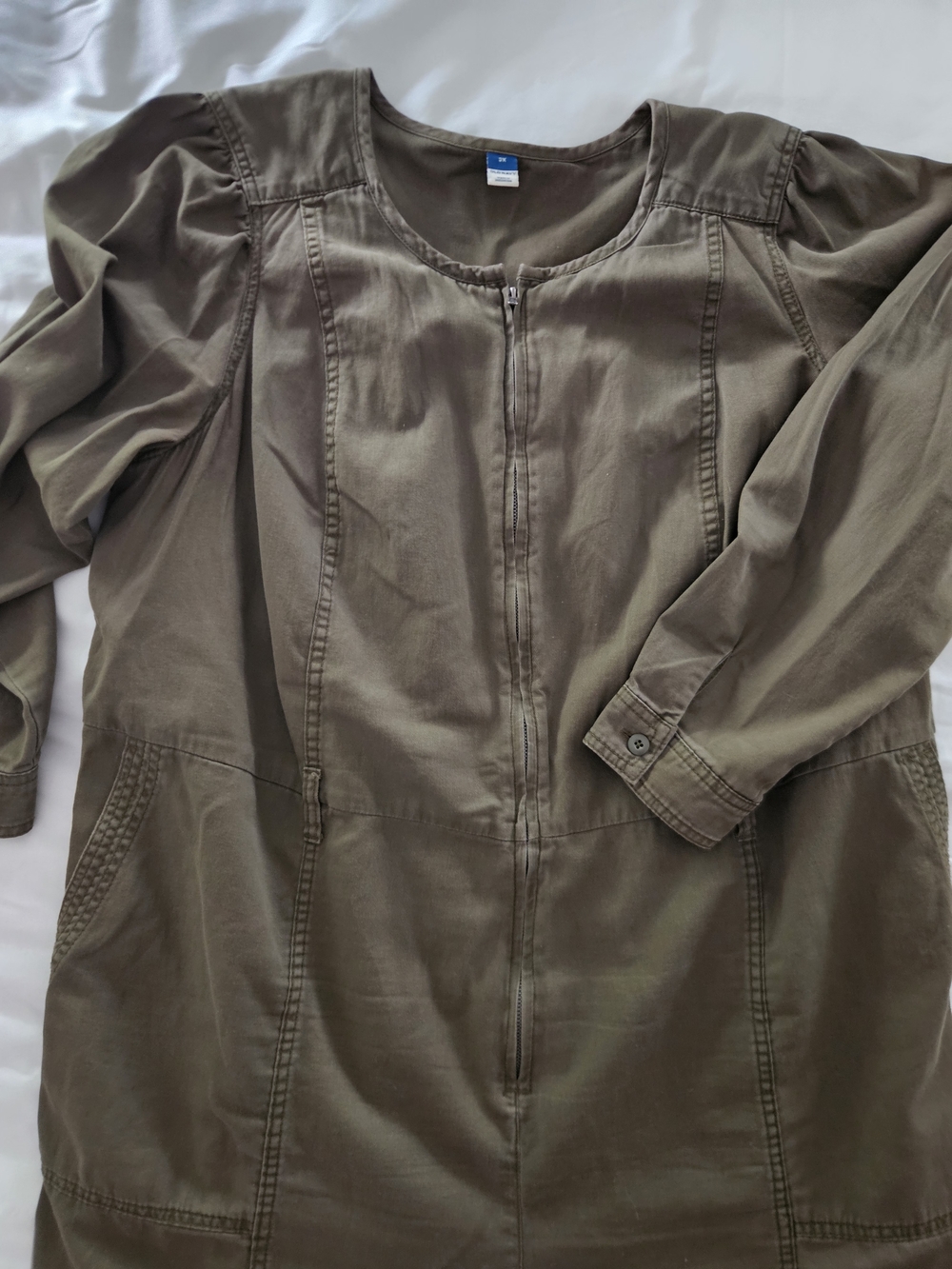 Old Navy Olive Green Jumpsuit 2X
